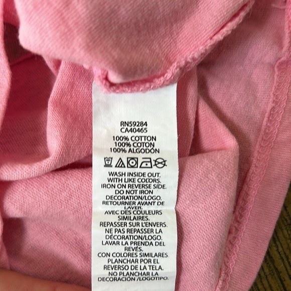 The Children’s Place First Day of School Apple Pencil Ruler Paper Pink SS Tee 4T - Picture 5 of 6